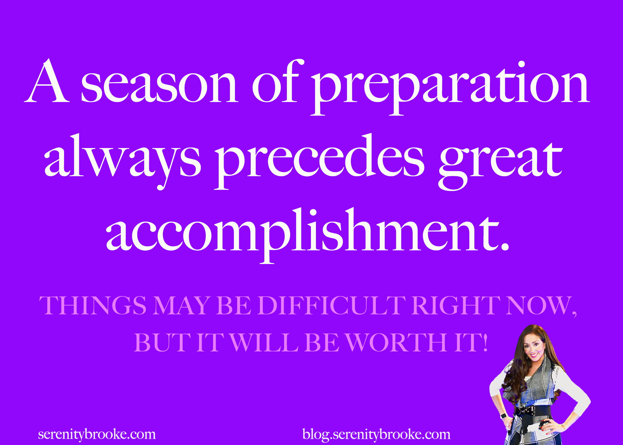 SEASONS OF PREPARATION